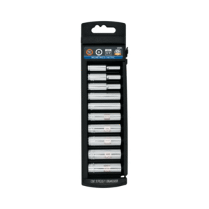 Juego de dados tubulares de 1/4" en MM x 10pz TRUPER 14168