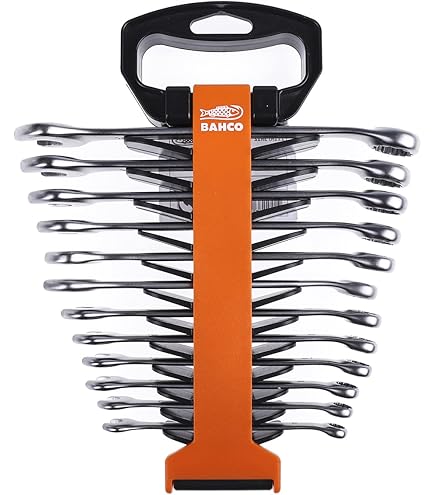 Juego llaves mixta ratchet métrico 8-19mm X 12pz Bahco 1RM/SH12