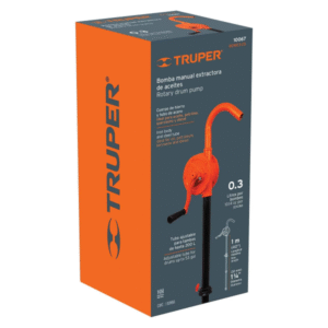 Bomba extractora de aceites con manivela TRUPER 10067