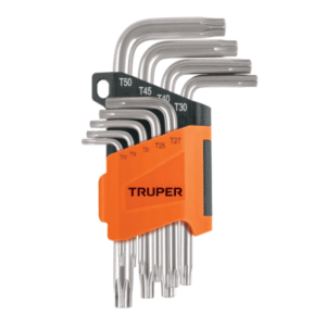 Juego 13 llaves Allen TORX punta hexagonal TRUPER 15554