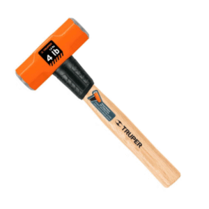 Comba octagonal 4 lb, mango de madera 12" TRUPER 16508