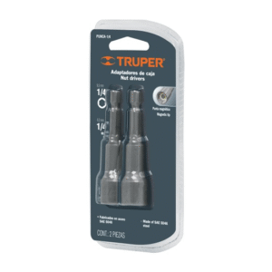 Juego de dados magnéticos para taladro 7/16" x 2 pzs TRUPER 16879