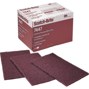 Esponja guinda industrial uso general SCOTCH BRIDE 3M 7447