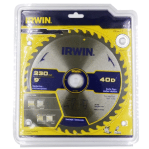 Disco de sierra 9" x 40 dientes 30mm IRWIN 15183