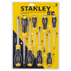 Juego de 8 destornilladores STANLEY STMT66675-840